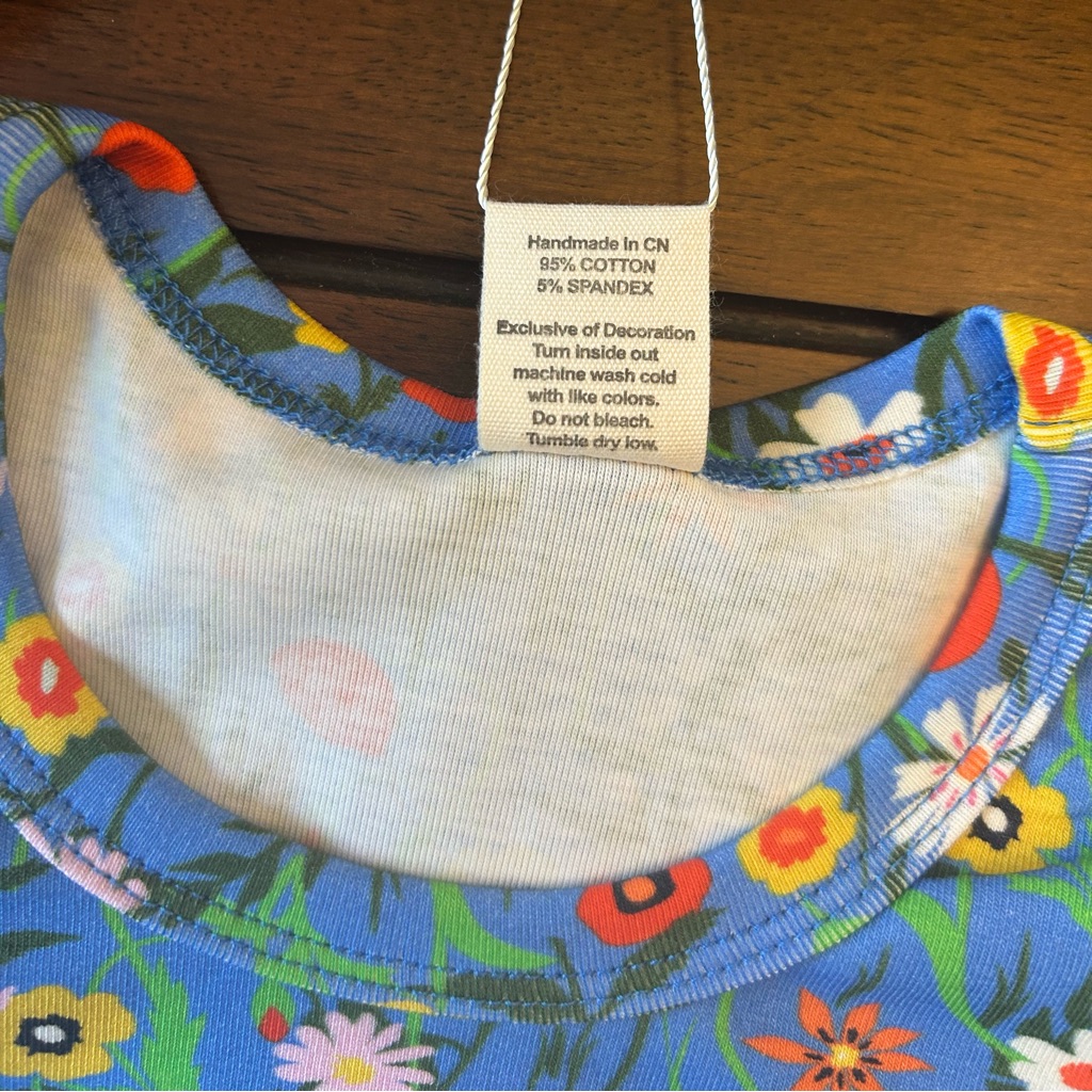 Little Road Co. Wonder Floral Flutter Top - Size 5 — image 5 of 6